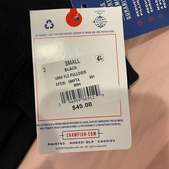 NWT Champion Crewneck Size Small - Picture 2 of 2